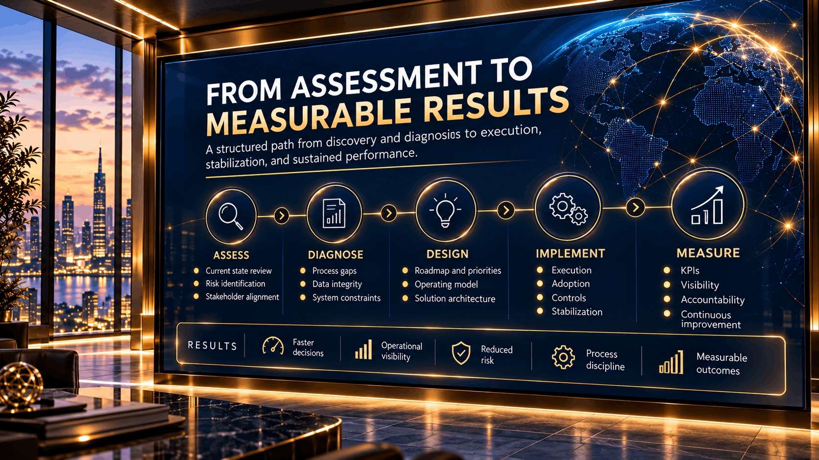 100126 From Assessment to Measurable Results